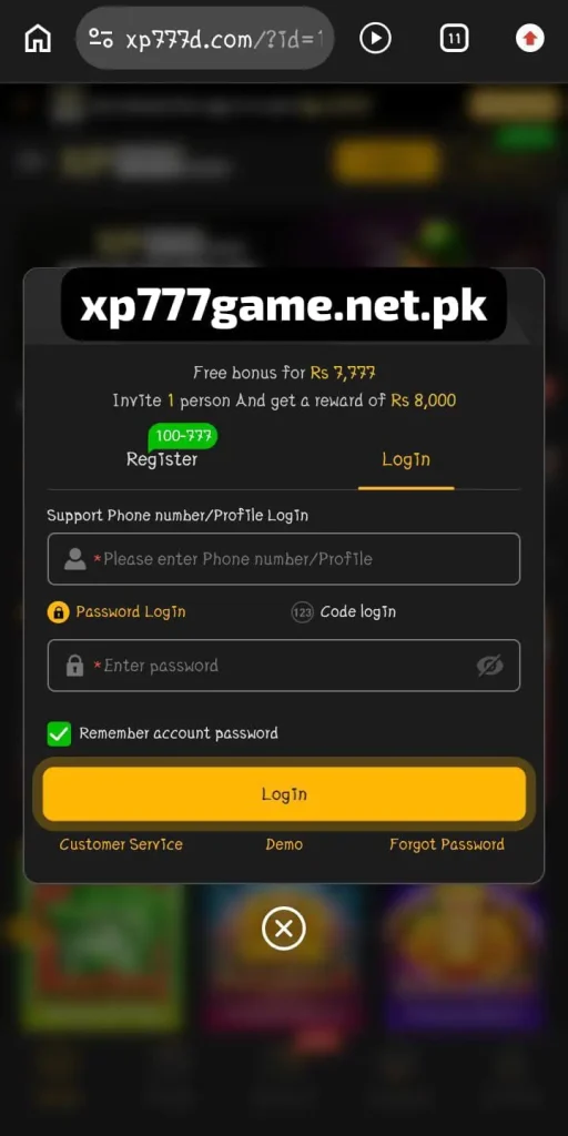 XP777 Game