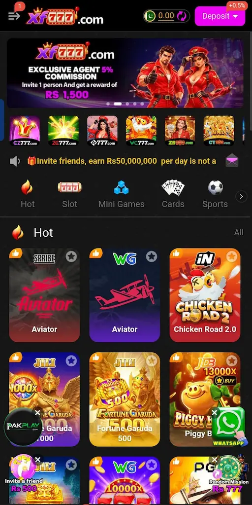 XF777 Game