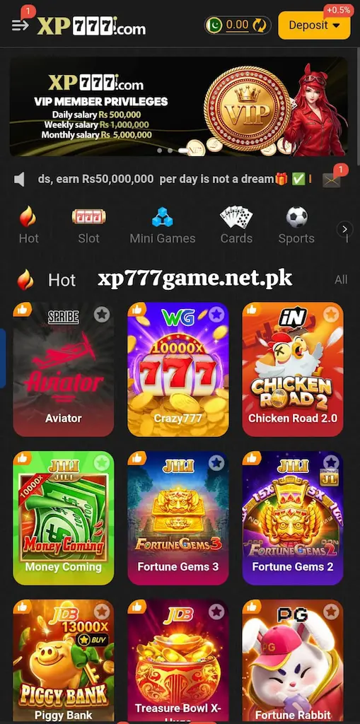 XP 777 Game